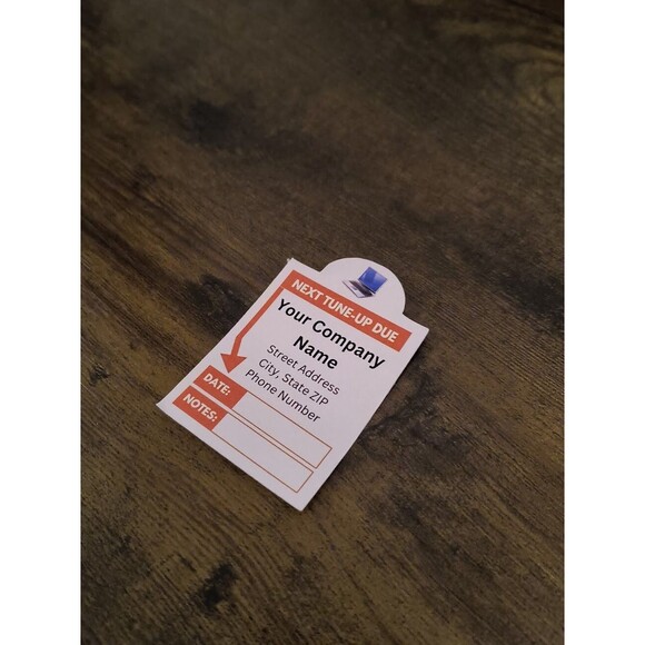 Computer Repair Next Service Due Sticker IT Technology  (50 Pack) - Picture 4 of 4